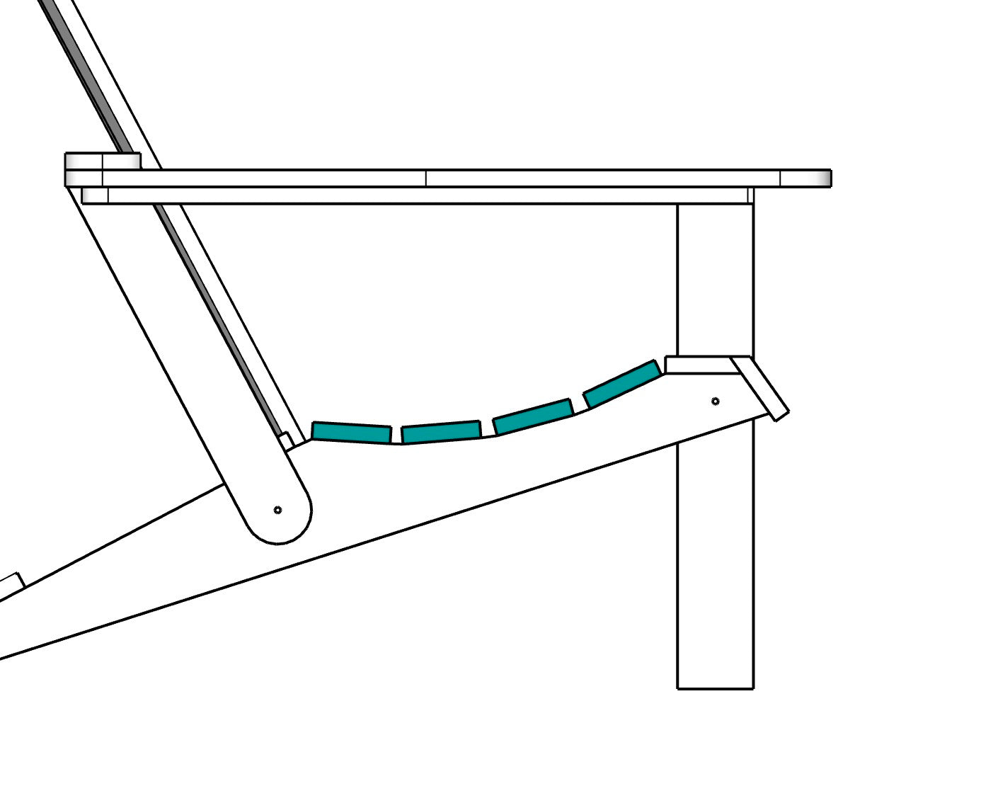 Garden Lawn Chair Woodworking Plan